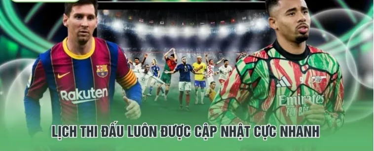 Theo dõi lịch thi đấu bóng đá chi tiết ngay hôm nay để cập nhật những cuộc đụng độ đỉnh cao, đảm bảo người hâm mộ không bao giờ bỏ lỡ nhịp đập cuồng nhiệt nhất.